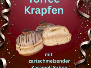Toffee Krapfen